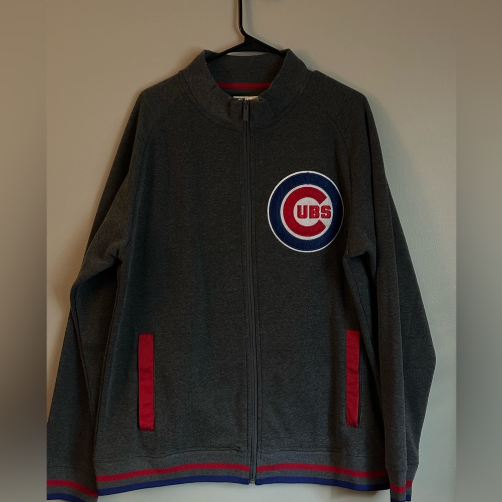 Gray Cubs Zipup